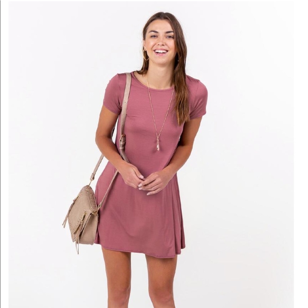 Francesca’s Sofia Button Back Dress